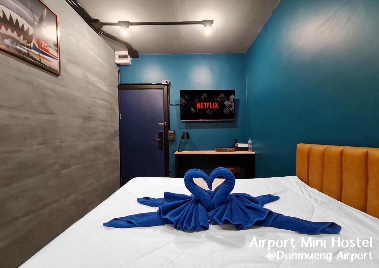 Airport Mini Hostel At Don Muang Airport Bangkok Exterior photo